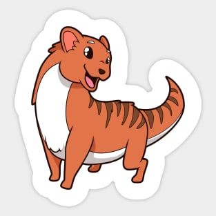Kawaii mongoose Sticker